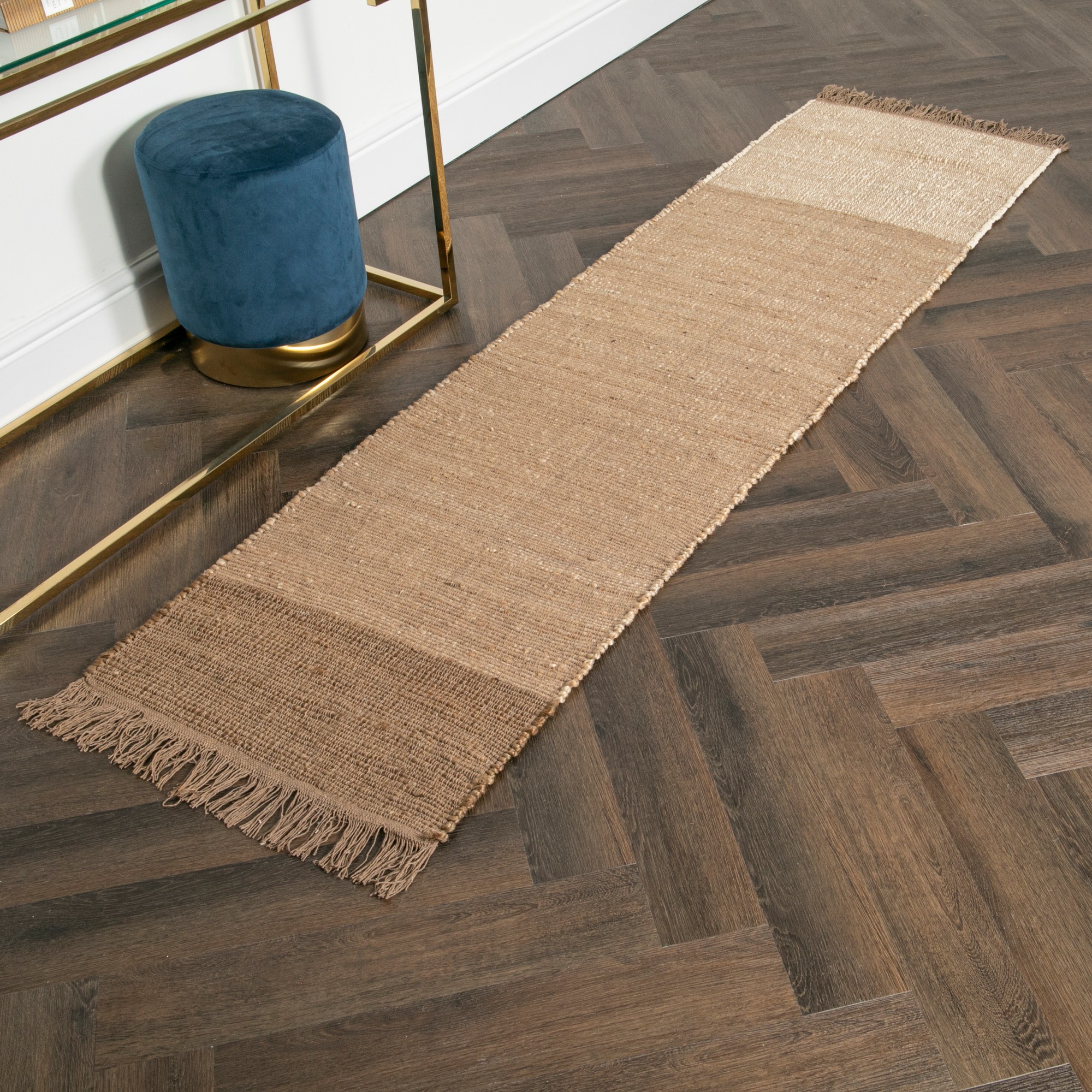 Lyra Jute Runner Rug In Natural